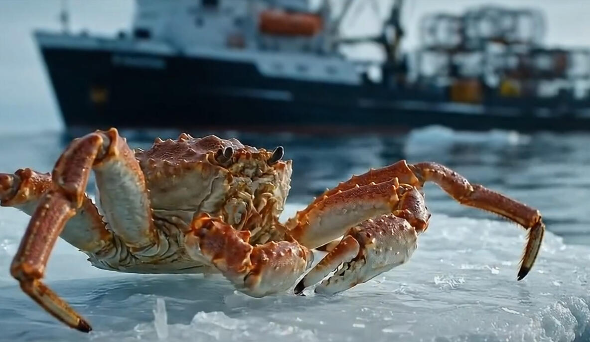 AI-video for a Norwegian seafood company. Ocean atmosphere and natural aesthetic.